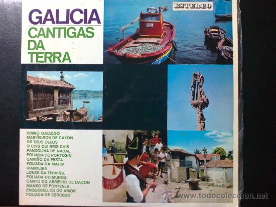 Discos de vinilo: GALICIA - CANTIGAS DA TERRA - LP DE VINILO - Foto 1