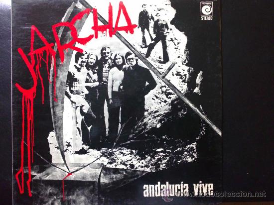 Discos de vinilo: JARCHA, ANDALUC&Iacute;A VIVE - LP DE VINILO - Foto 1