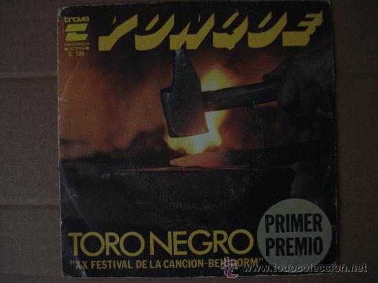 Discos de vinilo: YUNQUE - TORO NEGRO - Foto 1