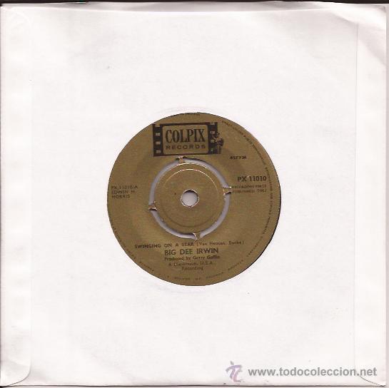 Discos de vinilo: SINGLE-BIG DEE IRWIN-COLPIX 11010-UK-1963 - Foto 1
