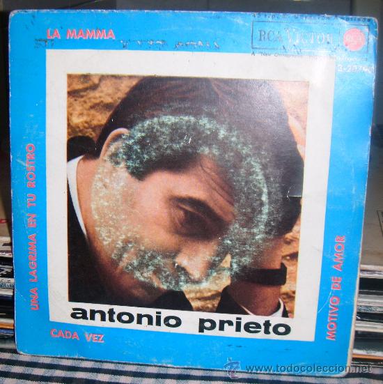 Discos de vinilo: antonio prieto single de rca  a&ntilde;o 1964 - Foto 1