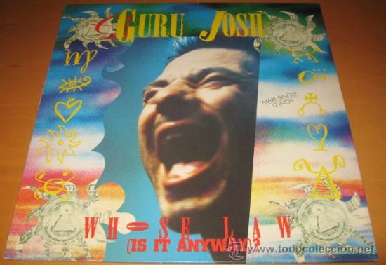 Discos de vinilo: GURU JOSH - WHOSE LAW - MX - DECONSTRUCTION 1990 SPAIN PT-43648 - MINT - Foto 1