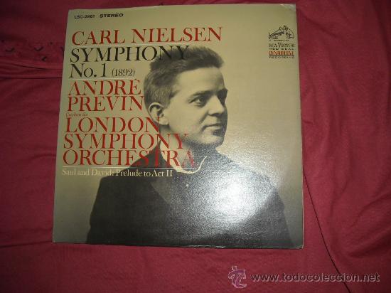 Disques de vinyle: CARL NIELSEN Symphony No. 1 (1967 USA RCA Victor  LSC-2961  LP. the London Symphony Orchesta conduct