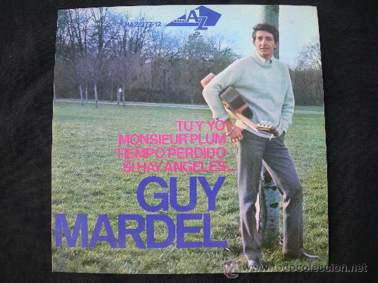 Discos de vinilo: EP GUY MARDEL // TU Y YO + 3 - Foto 1