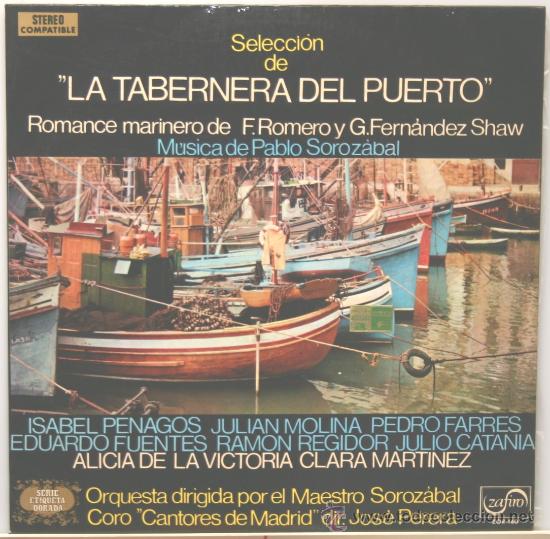 Discos de vinilo: LA TABERNA DEL PUERTO LP ZAFIRO 1973 - Foto 1
