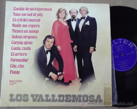 Discos de vinilo: LP LOS VALLDEMOSAZAMBA,  DE MI ESPERANZA +11 - Foto 1
