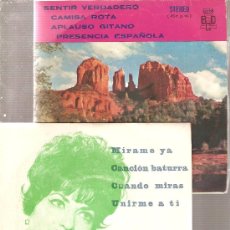 Discos de vinilo: 4 RAROS EP ´S PROMOCIONALES DEL SELLO BCD - EDITADOS EN LOS AÑOS 70