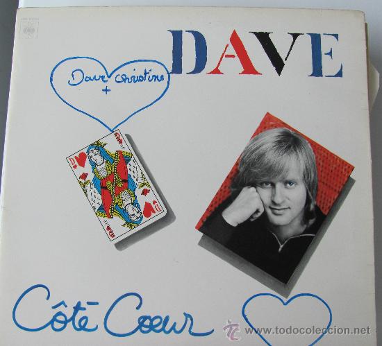Discos de vinilo: DAVE - COTE COEUR - LP 1979 - Foto 1