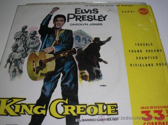Discos de vinilo: ELVIS PRESLEY. king creole. RCA1961 - Foto 1