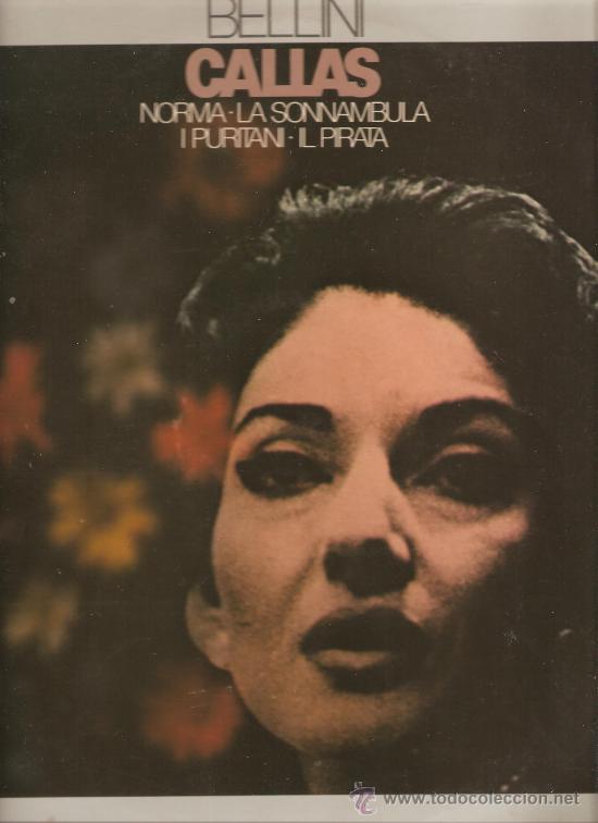 Discos de vinilo: LP MARIA CALLAS  CANTA BELLINI - Foto 1