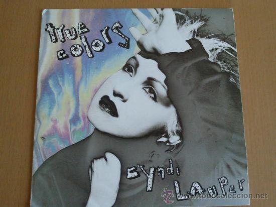 Discos de vinilo: CYNDI LAUPER TRUE COLORS SINGLE 1986 - Foto 1