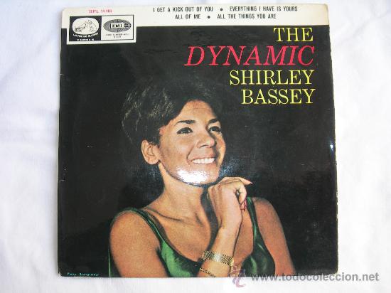 EP SHIRLEY BASSEY // I GET A KICK OUT OF YOU + 3 TITULO VER EN PORTADA (Música - Discos de Vinilo - EPs - Pop - Rock Internacional de los 50 y 60	)