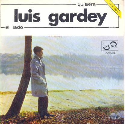 Discos de vinilo: LUIS GARDEY - AL LADO - SINGLE DE VINILO - Foto 1