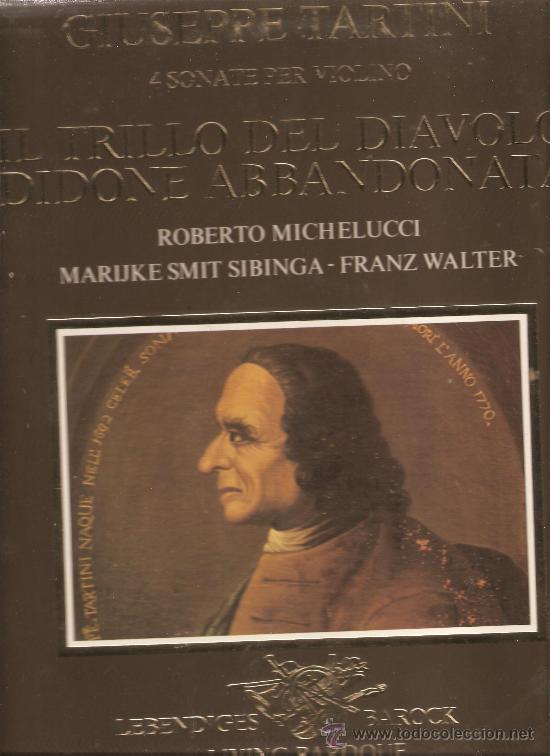 Discos de vinilo: LP GIUSEPPE TARTINI - 4 SONATE PER VIOLINO - Foto 1