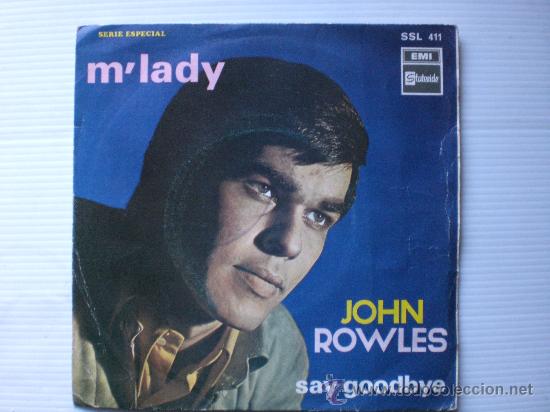 Discos de vinilo: john rowles, m&acute;lady, single emi 1968,EN LIQUIDACION - Foto 1