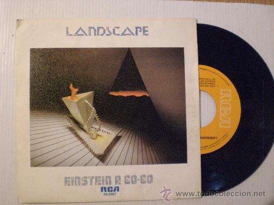 Discos de vinilo: landscape, einstein a gogo, single rca1981 nuevo, en oferta - Foto 1