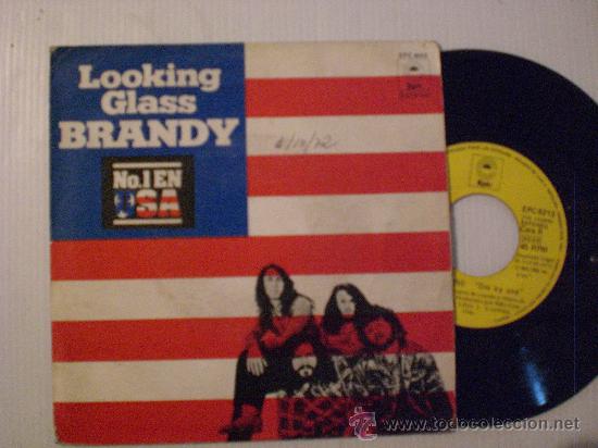 Discos de vinilo: looking glass, brandy, single cbs, 1972, excelente, en LIQUIDACION - Foto 1