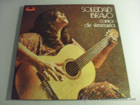 Discos de vinilo: SOLEDAD BRAVO - CANTOS DE VENEZUELA 1975 - Foto 1