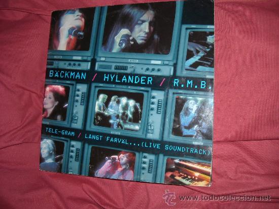 Discos de vinilo: B&auml;ckman / Hylander / R.M.B. &ndash; 2 LP Tele-Gram/L&aring;ngt Farv&auml;l... (Live Soundtrack) 1985 VER FOTO ADIC