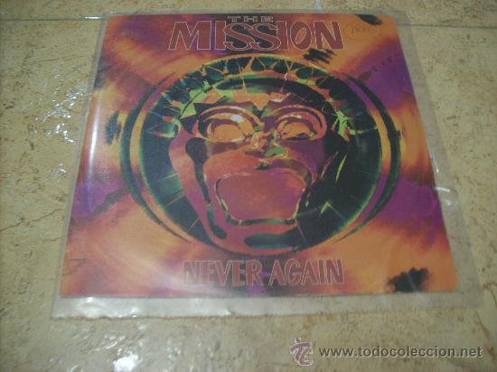 Discos de vinilo: EP THE MISSION - NEVER AGAIN - GOTHIC ROCK - Foto 1