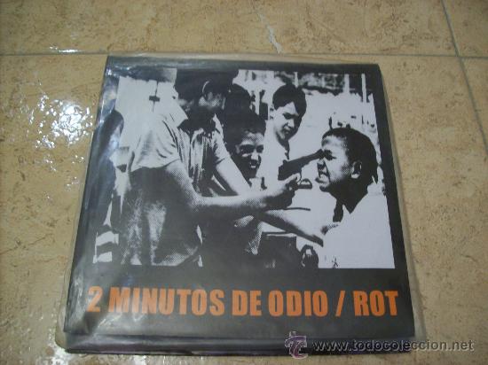 Discos de vinilo: EP 2 MINUTOS DE ODIO - ROT - HARDCORE GRIND - NUEVO - Foto 1