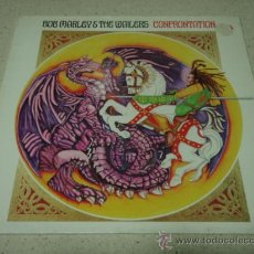 Discos de vinilo: BOB MARLEY & THE WAILERS ‎– CONFRONTATION, SCANDINAVIA 1983 ISLAND RECORDS
