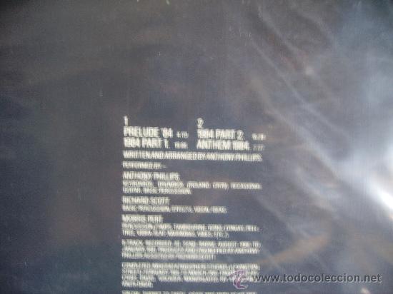 Discos de vinilo: ANTHONY PHILLIPS --- 1984 - Foto 2