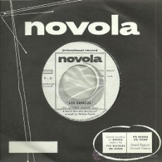 Discos de vinilo: LOS BRINCOS SINGLE SELLO NOVOLA AÑO 1969.