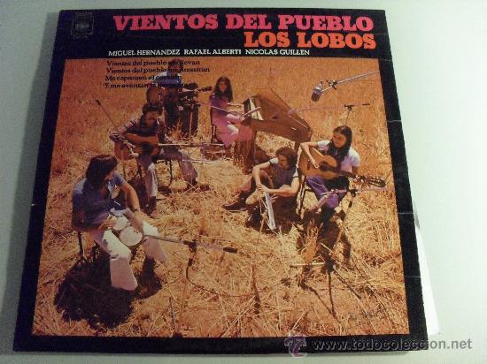Discos de vinilo: LOS LOBOS - VIENTOS DEL PUEBLO 1972 - Foto 1