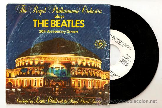 Discos de vinilo: BEATLES ROYAL PHILARMONIC LABEL BLANCO - Foto 1