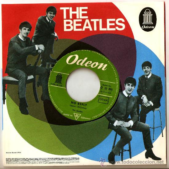 Discos de vinilo: BEATLES SINGLE ALEMAN PORTADA BEATLES - Foto 1