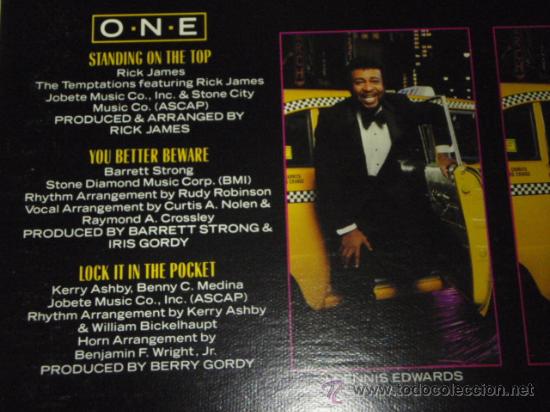 Discos de vinilo: The Temptations &ndash; Reunion CANADA 1982 CORDY - Foto 3