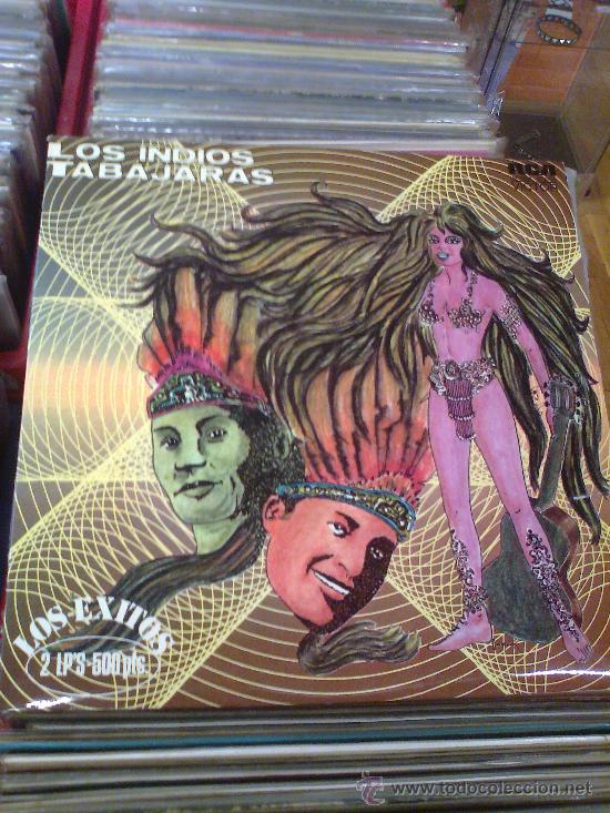 Discos de vinilo: LOS INDIOS TABAJARAS -LOS EXITOS (1973) DOBLE LP - Foto 1
