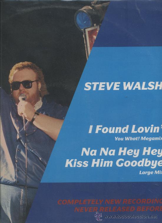 Discos de vinilo: Steve Walsh - I found loving - Foto 1