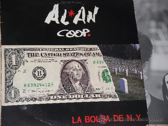 Discos de vinilo: LP- ALAN COOP - LA BOLSA DE N.Y.- - Foto 1