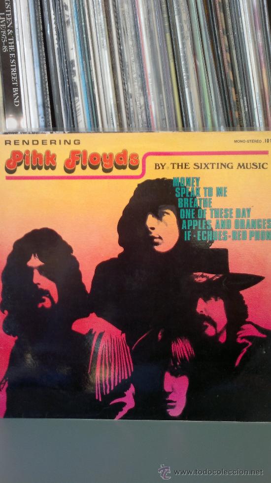 Discos de vinilo: RENDERING PINK FLOYD BY THE SIXTING MUSIC - Foto 1