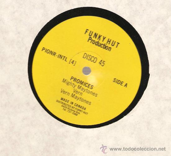Discos de vinilo: SINGLE 12 PULGADAS: MIGHTY MAYTONES - PROMICES - Foto 1