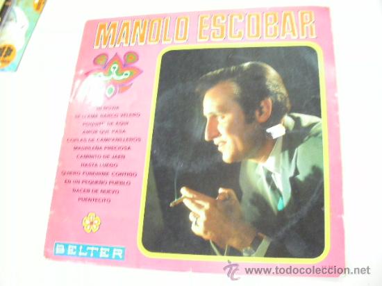 Discos de vinilo: LP MANOLO ESCOBAR - D1 - Foto 1