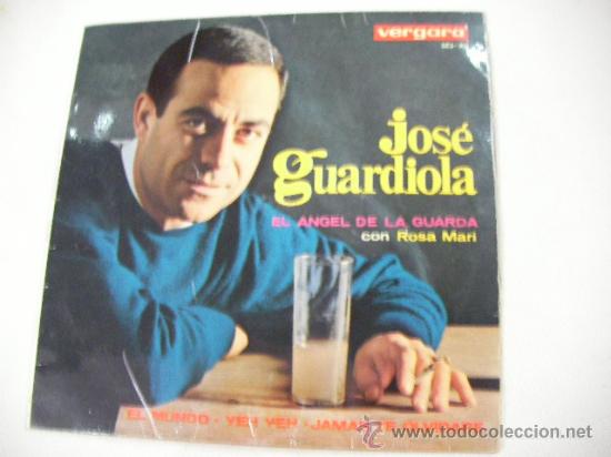 Discos de vinilo: SINGLE JOSE GUARDIOLA - DP1 - Foto 1