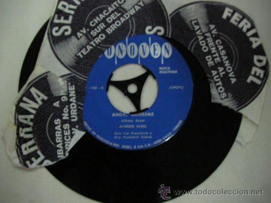 Discos de vinilo: SINGLE ALFREDO SADEL - DP1 - Foto 1
