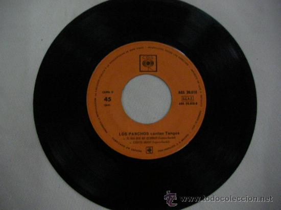 Discos de vinilo: SINGLE LOS PANCHOS CANTAN TANGOS - Foto 1