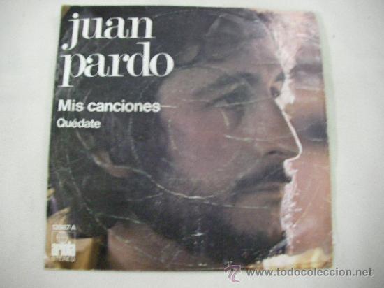 Discos de vinilo: SINGLE JUAN PARDO - DP1 - Foto 1