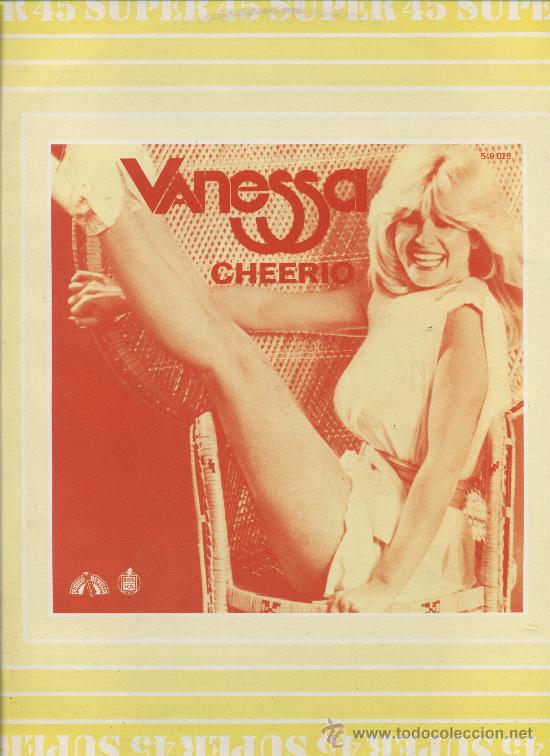 Discos de vinilo: Vanessa - Cheerio... - Maxi Single del sello hispavox de 1983 - Foto 1