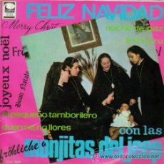 Discos de vinilo: LAS MONJITAS DEL JEEP - NOCHE DE PAZ, EL PEQUEÑO TAMBORILERO... 1967. Lote 29457028