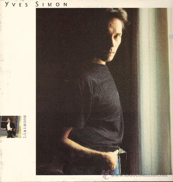 Discos de vinilo: Yves Simon - Liaisons - Lp 1988 - - Foto 1