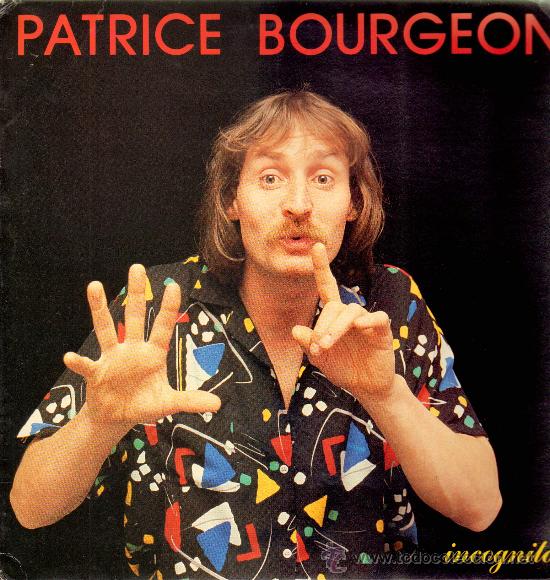 Discos de vinilo: Patrice Bourgeon - Incognito - Lp 198? - - Foto 1