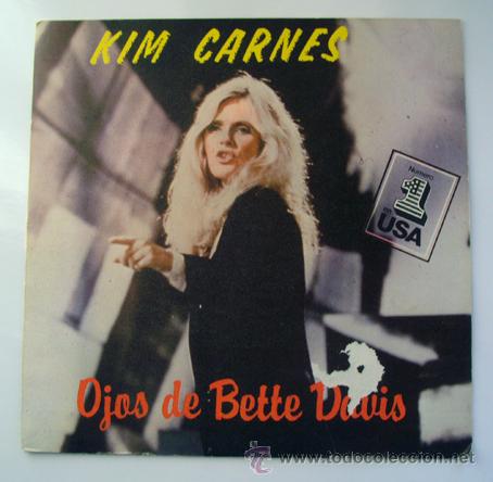 Discos de vinilo: EP . KIM CARNES - OJOS DE BETTE DAVIS . EMI 1981 - Foto 1