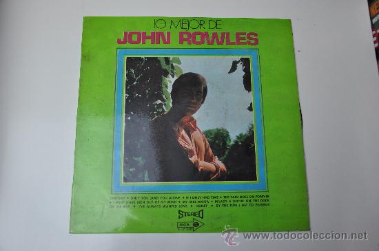 Discos de vinilo: LP JOHN ROWLES - Foto 1