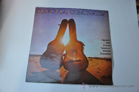 Discos de vinilo: ANDRES SEGOVIA - GRANADA - Foto 1