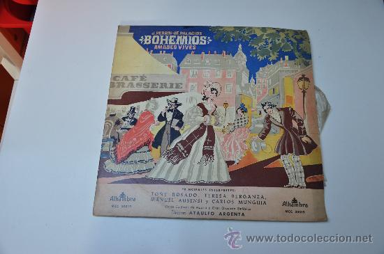 Discos de vinilo: BOHEMIOS - DIRECT. ATAULFO ARGENTA - Foto 1